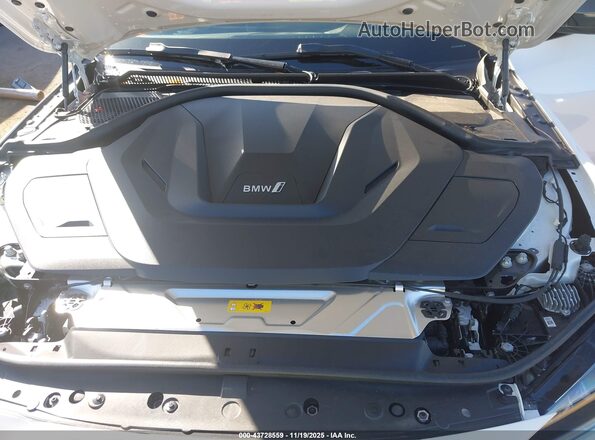WBY43AW0XRFS79259 2024 BMW I4 White Вид ззаду