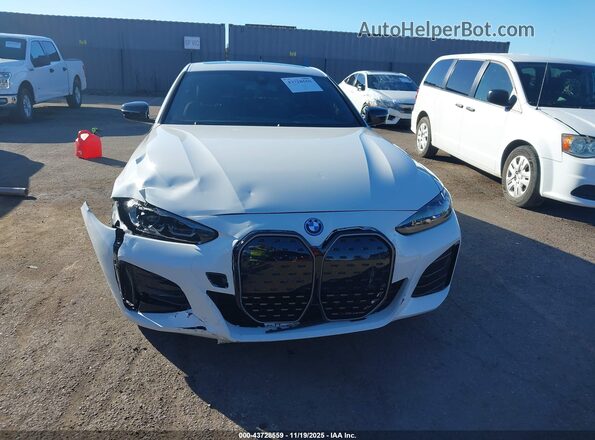 WBY43AW0XRFS79259 2024 BMW I4 White Вид спереду