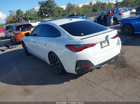 WBY43AW0XRFS79259 2024 BMW I4 White Задня ліва чверть
