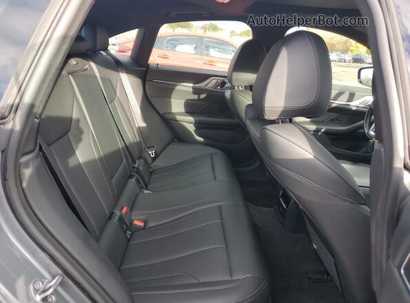 WBY73AW00NFN08359 2022 BMW I4 Gray Вид задніх сидінь
