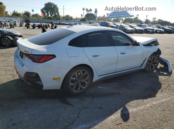 WBY73AW00NFN10810 2022 BMW I4 White Tył prawy