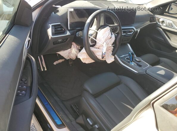 WBY73AW00NFN10810 2022 BMW I4 White Widok deski rozdzielczej