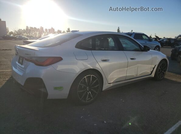 WBY73AW01PFN46721 2023 BMW I4 White უკანა მარჯვენა