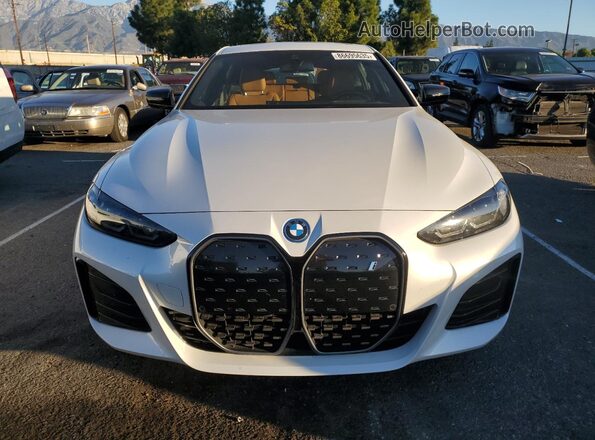 WBY73AW01PFN46721 2023 BMW I4 White წინა ხედი
