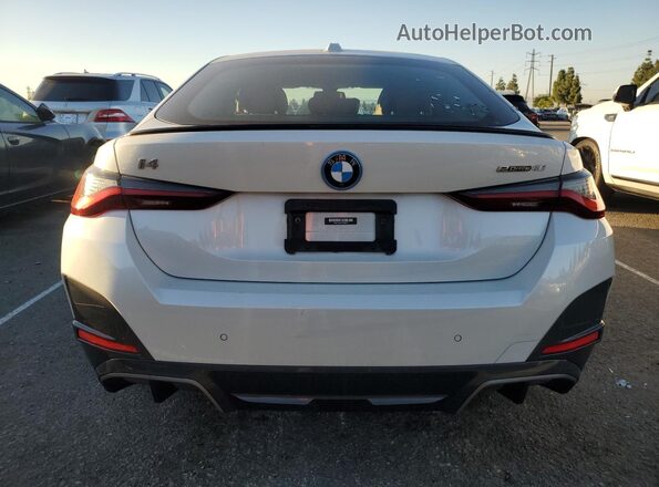 WBY73AW01PFN46721 2023 BMW I4 White უკანა ხედი