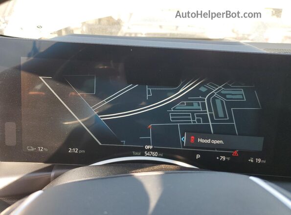 WBY73AW03PFP70623 2023 BMW I4 Серый Вид щитка приборов