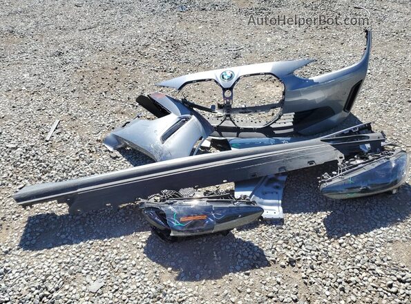 WBY73AW03PFP99541 2023 BMW I4 Gray Vista del compartimento del motor