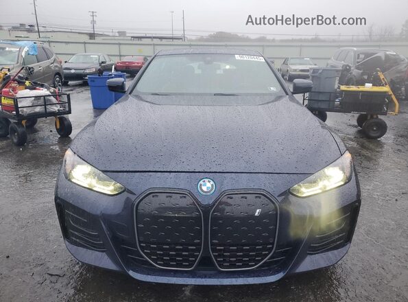 WBY73AW05NFN20880 2022 BMW I4 Blue Front view