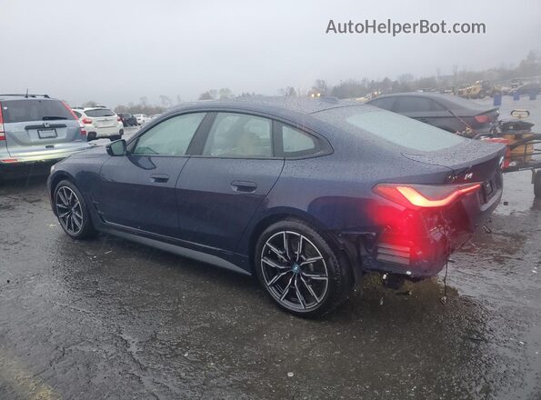WBY73AW05NFN20880 2022 BMW I4 Blue Rear left