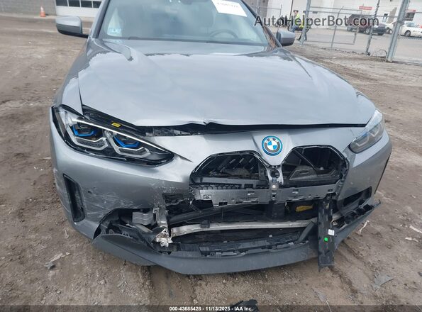 WBY73AW08PFR45352 2023 BMW I4 Gray Դիմացի տեսք