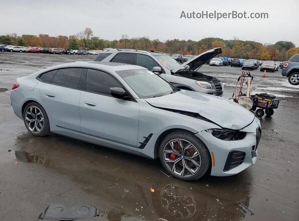 WBY73AW09PFR31069 2023 BMW I4 Silver Передня права чверть