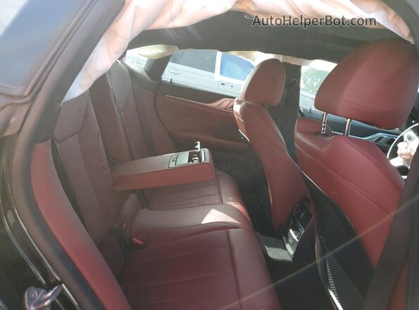 WBY73AW0XPFN83377 2023 BMW I4 Black Вид задніх сидінь