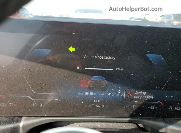 WBY73AW0XPFN83377 2023 BMW I4 Black Вид щитка приладів