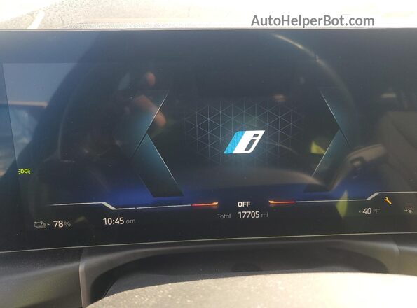 WBY73AW0XRFR48868 2024 BMW I4 Зеленый Вид щитка приборов
