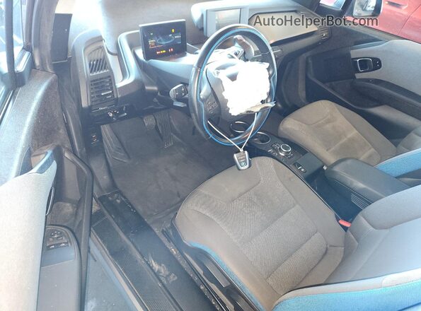 WBY7Z2C58JVE61833 2018 BMW I3 Blue Dashboard view