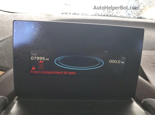 WBY8P2C02M7J28046 2021 BMW I3 Двухцветный Вид щитка приборов