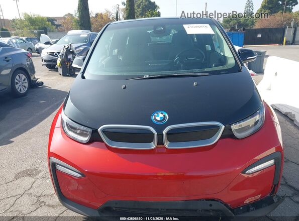 WBY8P4C06L7F81745 2020 BMW I3 Red Вид задньої частини салону