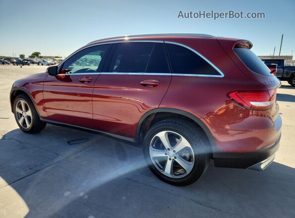 WDC0G4JB3GF090975 2016 MERCEDES-BENZ GLC-CLASS Red უკანა მარცხენა