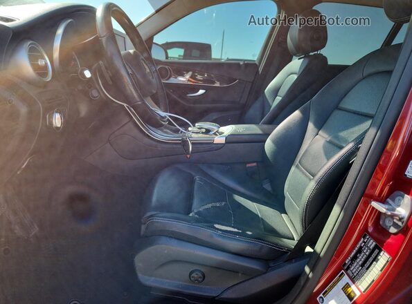 WDC0G4JB3GF090975 2016 MERCEDES-BENZ GLC-CLASS Red წინა სალონის ხედი