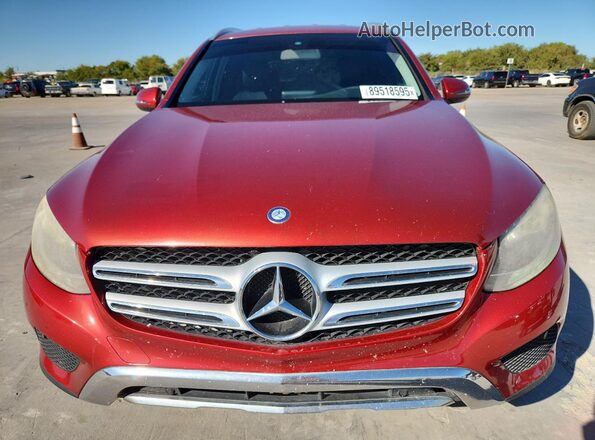 WDC0G4JB3GF090975 2016 MERCEDES-BENZ GLC-CLASS Red წინა ხედი
