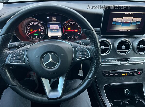 WDC0G4JB6GF095510 2016 MERCEDES-BENZ GLC-CLASS Black წინა სალონის ხედი