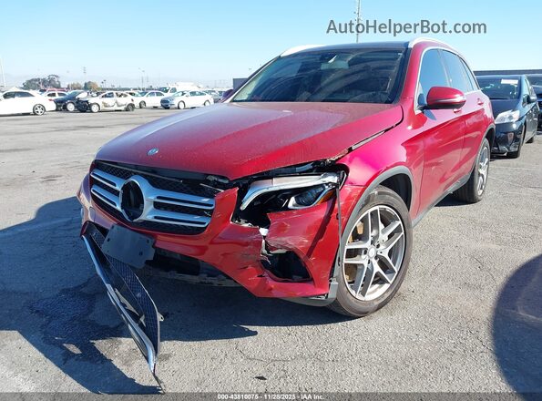 WDC0G4JB8HF132896 2017 MERCEDES-BENZ GLC 300 Red 