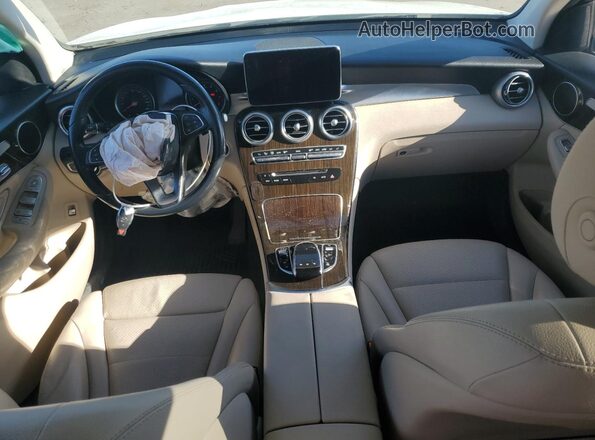 WDC0G4JB9GF051324 2016 MERCEDES-BENZ GLC-CLASS White Vista del salpicadero