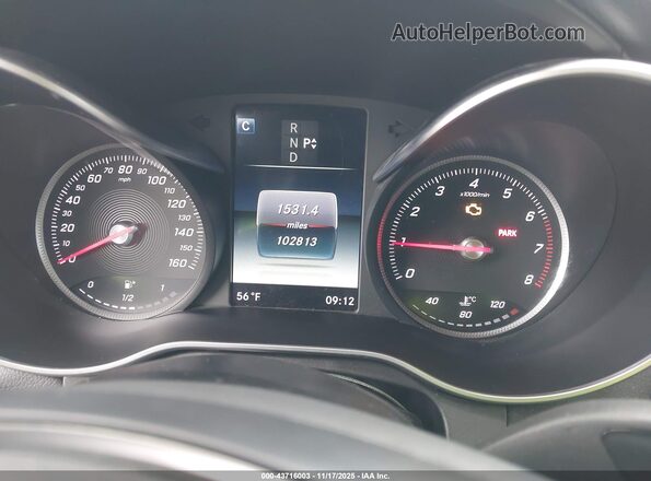 WDC0G4JBXHF198091 2017 MERCEDES-BENZ GLC 300 White უკანა სავარძლების ხედი