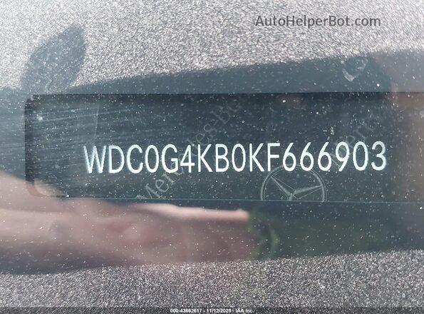 WDC0G4KB0KF666903 2019 MERCEDES-BENZ GLC 300 White Вид щитка приладів