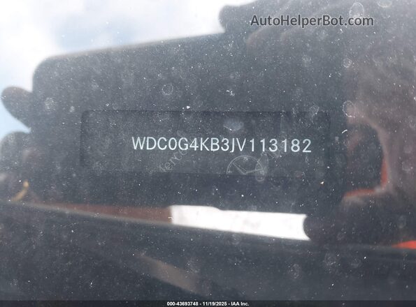 WDC0G4KB3JV113182 2018 MERCEDES-BENZ GLC 300 Белый 