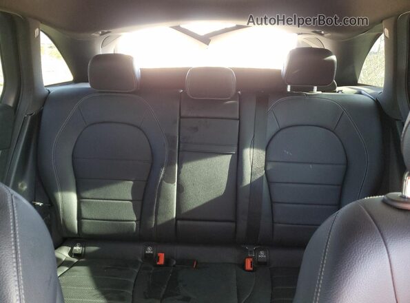 WDC0G4KB4HV004112 2017 MERCEDES-BENZ GLC-CLASS Blue უკანა სავარძლების ხედი