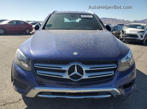 WDC0G4KB4HV004112 2017 MERCEDES-BENZ GLC-CLASS Blue წინა ხედი