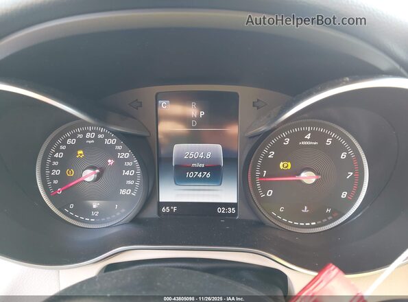 WDC0G4KB5JV105262 2018 MERCEDES-BENZ GLC 300 White 