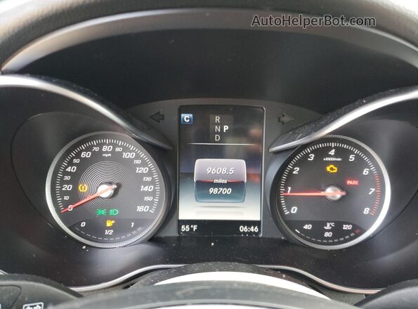 WDC0G4KBXGF096786 2016 MERCEDES-BENZ GLC-CLASS Black Vista del cuadro de instrumentos