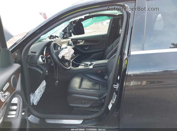 WDC0G5EB0JF477118 2018 MERCEDES-BENZ GLC 350E Black Vista interior delantera
