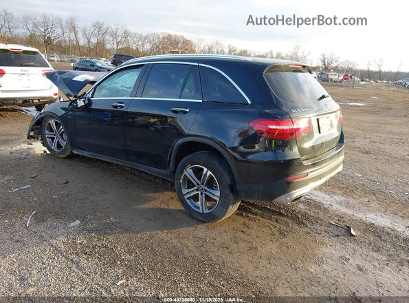 WDC0G5EB0JF477118 2018 MERCEDES-BENZ GLC 350E Black Trasero izquierdo