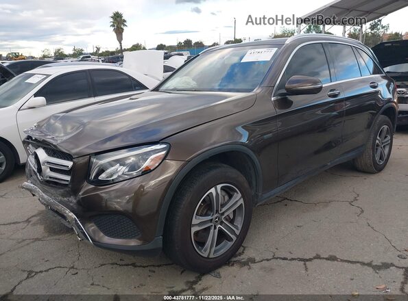WDC0G5EB2JF401397 2018 MERCEDES-BENZ GLC 350E Brown Vista tres cuartos delantera izquierda