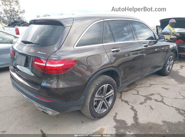 WDC0G5EB2JF401397 2018 MERCEDES-BENZ GLC 350E Brown Trasero derecho