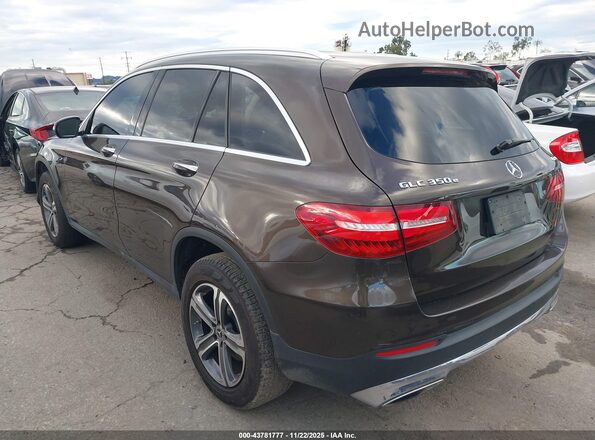 WDC0G5EB2JF401397 2018 MERCEDES-BENZ GLC 350E Brown Trasero izquierdo
