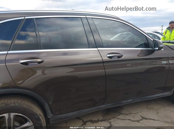 WDC0G5EB2JF401397 2018 MERCEDES-BENZ GLC 350E Brown Vista interior trasera