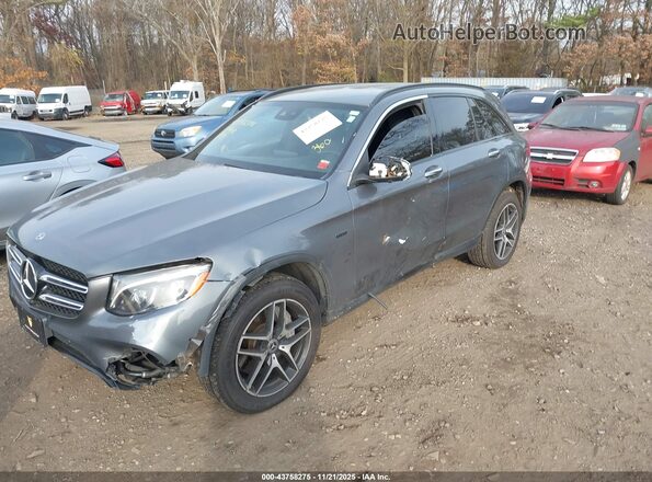 WDC0G5EB7KF596320 2019 MERCEDES-BENZ GLC 350E Gray წინა ხედი