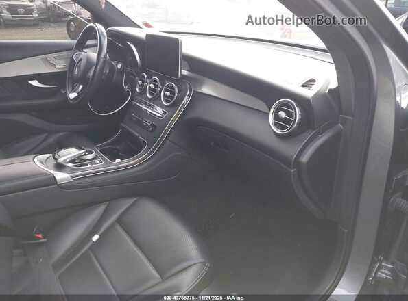 WDC0G5EB7KF596320 2019 MERCEDES-BENZ GLC 350E Gray წინა სალონის ხედი