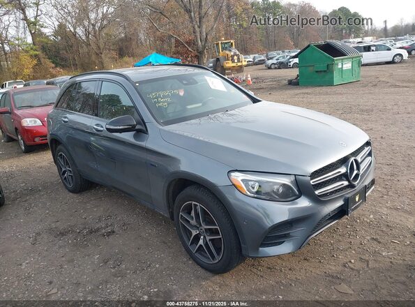 WDC0G5EB7KF596320 2019 MERCEDES-BENZ GLC 350E Gray უკანა სალონის ხედი