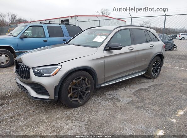 WDC0G6EB0LF732424 2020 MERCEDES-BENZ AMG GLC 43 Silver Przód lewy
