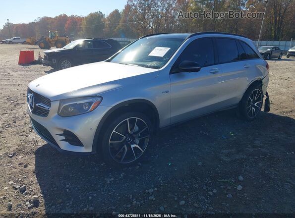 WDC0G6EB1KF519500 2019 MERCEDES-BENZ AMG GLC 43 Silver Передня ліва чверть