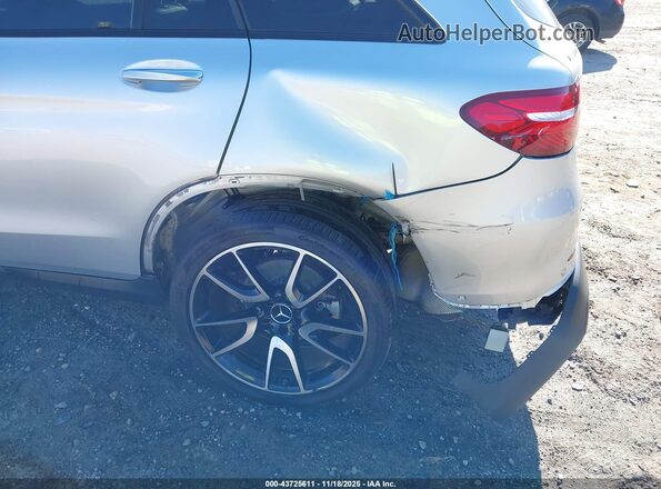 WDC0G6EB1KF519500 2019 MERCEDES-BENZ AMG GLC 43 Silver Вид спереду