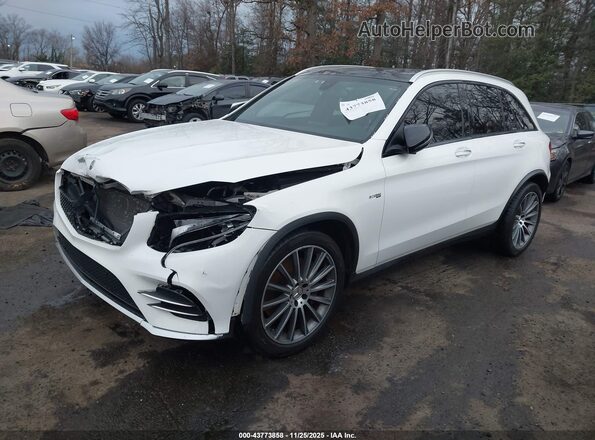 WDC0G6EB2KF536547 2019 MERCEDES-BENZ AMG GLC 43 White Przód lewy