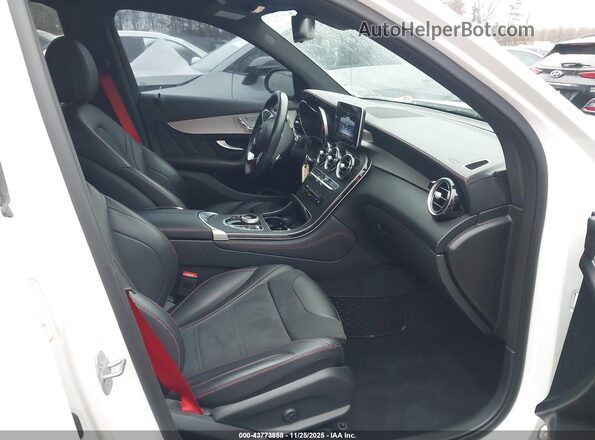 WDC0G6EB2KF536547 2019 MERCEDES-BENZ AMG GLC 43 White Widok wnętrza z przodu