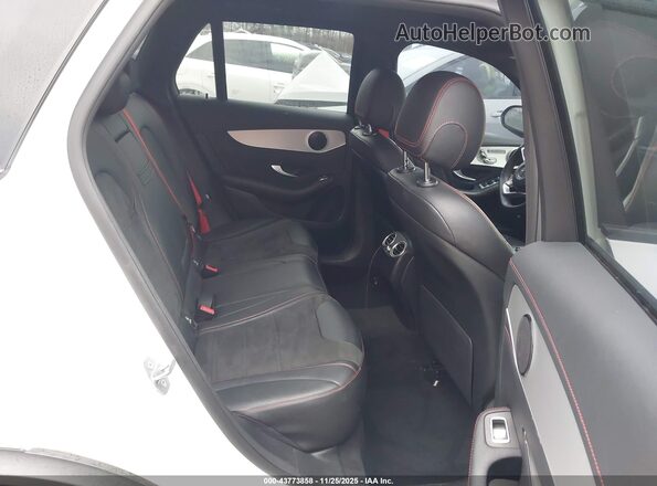 WDC0G6EB2KF536547 2019 MERCEDES-BENZ AMG GLC 43 White Widok naklejki z numerem VIN