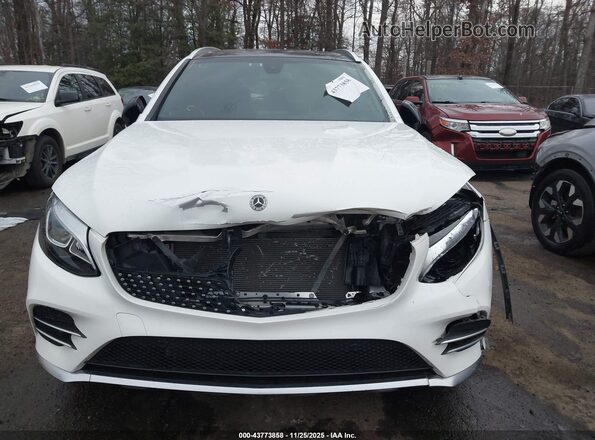 WDC0G6EB2KF536547 2019 MERCEDES-BENZ AMG GLC 43 White Widok zestawu wskaźników
